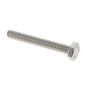 M4 x 30mm A2 Hexagon Head Stainless Steel DIN 933 Setscrews 200 Pack