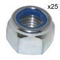 UNF Nyloc Insert Locking Nut, Size: 3/4" - Pack of 25