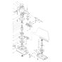 Makita 9035KB Sander Assembly