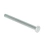 M5 x 50mm Zinc Plated 8.8 HT DIN 933 Setscrews 100 Pack