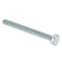 M6 x 60mm Zinc Plated 8.8 HT DIN 933 Setscrews 50 Pack