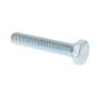M8 x 45mm Zinc Plated 8.8 HT DIN 933 Setscrews - 100 Pack