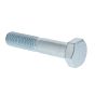M10 x 80 Zinc Plated 8.8 HT DIN 933 Setscrews 50 Pack