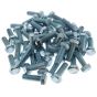 M12 x 35mm Zinc Plated 8.8 HT DIN 933 Setscrews - 50 Pack