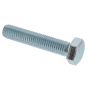 M14 x 70mm Zinc Plated 8.8 HT DIN 933 Setscrews - 25 Pack