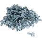 Metric HT Flanged Setscrew Grade 8.8, Zinc Plated, M8 x 20 - Pack of 100