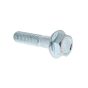 Metric HT Flanged Setscrews, Grade 8.8, Zinc Plated, M8 x 35, Pack of 100