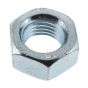 Metric Steel Nuts, Zinc Plated, Size: M24 - Pack of 10 