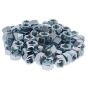 UNF Steel Nuts, Zinc Plated, Size: 1/2". Pack of 100