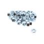 UNC Steel Nuts - Zinc Plated - Size: 5/8" - Pack of 50