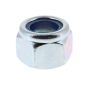 Metric Nylon Insert Locking Nut, 'P' Zinc Plated, Size: M16. Pack of 25