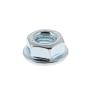 Metric Serrated Flange Nuts, Zinc Plated, Size: M6. Pack of 100