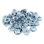 Metric Serrated Flanged Nuts, Zinc Plated, Size: M14 - Pack of 50