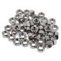 Metric Stainless Steel Plain Nuts, Size: M8 - Pack of 50