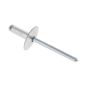 POP Aluminium Rivets, Large Flange (Diameter: 4.8mm x Length: 13.6mm) - Pack of 200