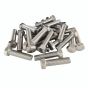 M20 x 80mm A2 Hexagon Head Stainless Steel DIN 933 Setscrews 25 Pack