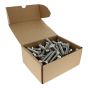 M8 x 50mm A2 Hexagon Head Stainless Steel DIN 933 Setscrews 100 Pack