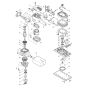 Makita 9046 Sander Assembly