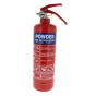 Powder Fire Extinguisher 1kg for Cars, Vans, Workshops - Compact & Portable