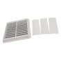 Wall Outlet Vent Gravity Grill, Fitting: 110x54mm fits Ducting Extractors