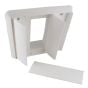 Wall Outlet Vent Gravity Grill, Fitting: 110x54mm fits Ducting Extractors