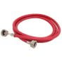 Drain Hose Extension 2.5m (8') Straight - 90 Deg End Fittings fits Washing Machine & Dishwashers