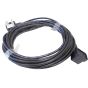 Mains Cable 10m x 1.0mm 2 Core UK Plug Suitable Suitable for Domestic Vacuum Cleaner Appliances