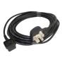 Mains Power Cable 10m 3 Core - 3 Pin UK Plug fits Numatic Vacuum Cleaners