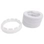 Extractor Vent Hose 2.2m & Adaptor Ring Suitable for Tumble Drying Appliances