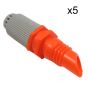 360 Degree Spray Nozzle Range 3m fits Gardena Micro-Drip Sprinkler System (pack of 5) - 1365-20