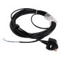 Mains Power Cable x10m - 2 core - UK Fitted 13Amp Plug fits Sebo Vacuum Cleaners