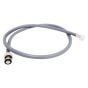 Cold Water Inlet Extension Hose 1.5m Straight Threaded Joints fits Washing macines & Dishwashers - 481281728073