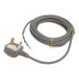 Mains Power Cable - UK Fitted 13Amp Plug fits Dyson DC15 Vacuum Cleaners - 908675-06