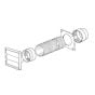 Ventilation Kit 100mm Dia fits Cooker Extractor Applications - VVK224