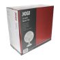 12" Portable White Cool Air Desk Fan