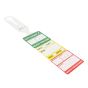 Safety Checks Tags 3 Perforations 100 Pack