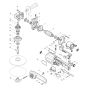 Makita 9207SPC Polisher Assembly