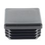 Polished End Cap for 1.5” Square Tube, Size: 38.0 x 38.0mm