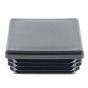 Polished End Cap for 2” Square Tube, Size: 50.8 x 50.8mm