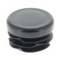 Polished End Cap for 1 Round Tube, Diameter Size: 24.4mm