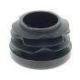 Polished End Cap for 1 Round Tube, Diameter Size: 24.4mm