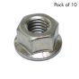 10 Pack of M8 Nuts for Stihl TS410 - Replaces 9220 260 1100