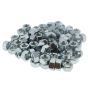 UNC Steel Nuts, Zinc Plated, Size: 7/16". Pack of 100