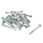 M14 x 100 Zinc Plated 8.8 Steel Bolt 25 Pack