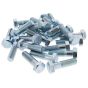M14 x 50mm Zinc Plated 8.8 Steel Bolt 25 Pack