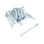 M10 x 130 Zinc Plated 8.8 Steel Bolts - Pack of 25
