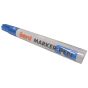 Blue Ambersil Permanent Paint Marker Pen for Metal, Glass, Plastic (Each)