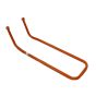 Handle, Orange fits Belle PCEL 320 (w), PCEL 320X Compactors - Genuine Part - 968/00300S
