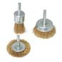 Wire Wheel & Cup Brush Power Drill Set 3 piece