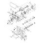 Makita 9911 Belt Sander Assembly
